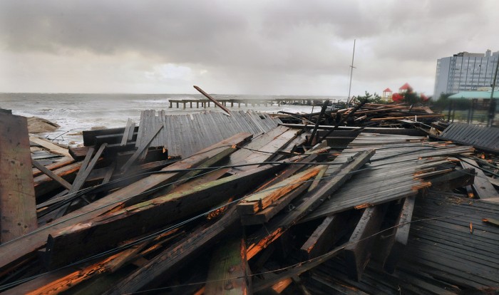 Hurricane Sandy inlet